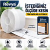 Revya™ - Kapı Pencere İzolasyon Bandı 3 Metre Şeffaf Silikon